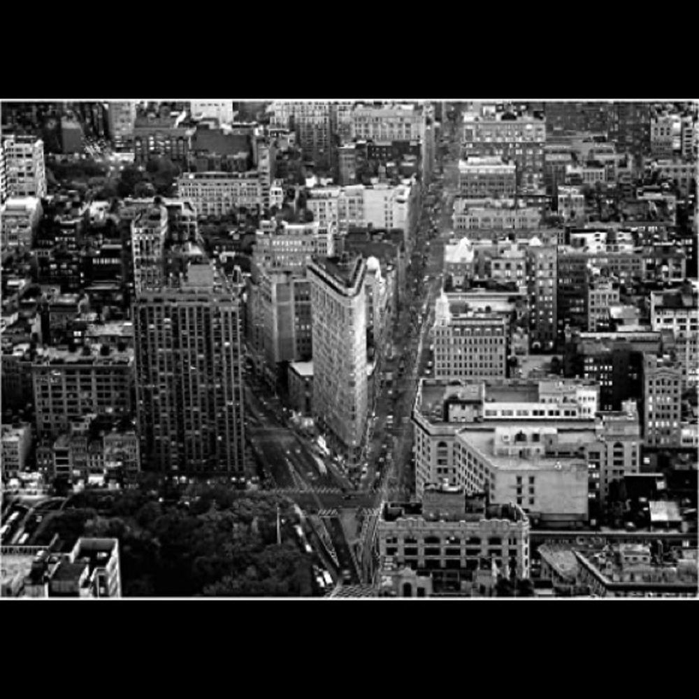 Flat Iron Building canvas wrap from Ikea